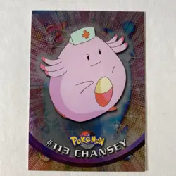 Pokemon Tv Animation Edition Series 2 Chansey #113 Foil Blue Logo 2000 LP/NM - Image 1