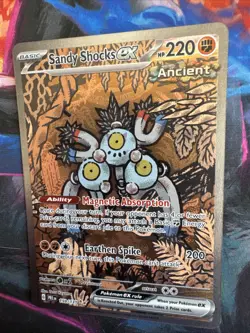 Pokemon Sandy Shocks ex 159/131** Prismatic Evolutions Illustration Rare Holo - Image 2
