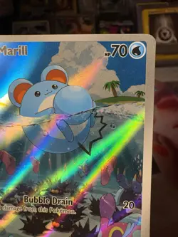 Marill 204/193 Illustration Rare Pokemon SV02 Paldea Evolved English NM - Image 3
