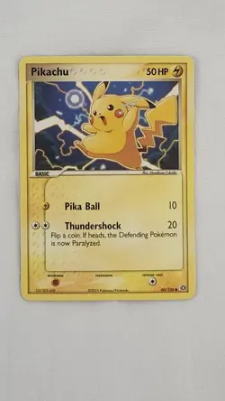 Pokemon 2005 TCG Pikachu 60/106. Non Holo. Hp 50. - Image 4