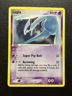 Lugia 002/017 POP Series 5 Holo Pokemon TCG MP - Image 1