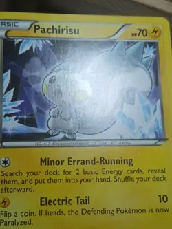 HP Pokemon TCG Pachirisu 37/116 Plasma Freeze Normal - Image 5