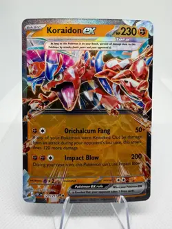 Pokemon TCG Koraidon EX Ascended Heroes 121/217 Near Mint - Image 1