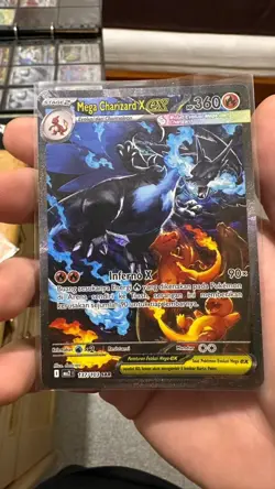 Pokemon TCG Indonesia Mega Charizard X EX 137/103 SAR MA2 Kobaran Biru - Image 1