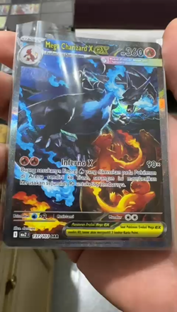 Pokemon TCG Indonesia Mega Charizard X EX 137/103 SAR MA2 Kobaran Biru - Image 2