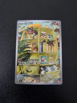 Pokemon TCG Litten 167/162 Holo Secret Rare Temporal Forces NM/Mint Condition - Image 1