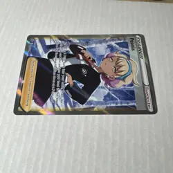 Pokemon Peonia Trainer Supporter Ultra Rare Full Art Holo Chilling Reign 196/198 - Image 4