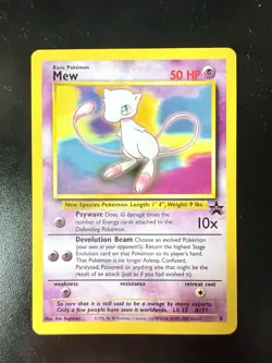 Mew Pokemon TCG 2000 Movie Promo 08/53 Rare Non Holo - Image 1