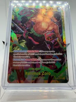 OP06-118 Roronoa Zoro SEC One Piece PRB-02 English Foil Near Mint - Image 3