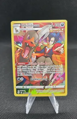 Houndoom TG10/TG30 Brilliant Stars Full Art Ultra Rare Holo Pokemon Card - Image 1
