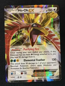 Ho-Oh EX 92/122 Ultra Rare Holo XY - BREAKpoint Pokemon Card - Image 1