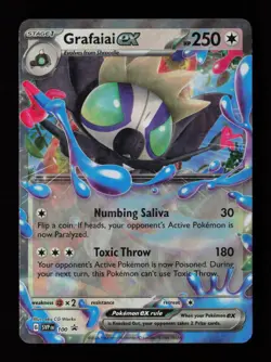 Grafaiai ex 100 Holo SV: Scarlet & Violet Promo Pokemon Card - Image 1