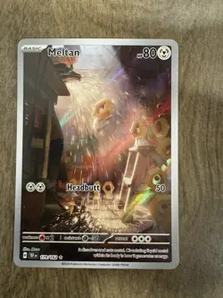Pokemon TCG Meltan 179/162 Temporal Forces Special Illustration Rare Card - Image 1