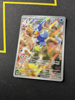 Cramorant 176/167 - Twilight Masquerade Holo Pokemon Card Illustration Rare - NM - Image 3