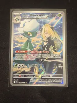 Cynthia's Roserade 184/182 Sv10: Destined Rivals Holo Pokemon Card - Ungraded - Image 1