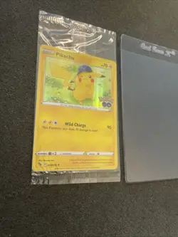 Pokemon/Pokemon GO Prerelease Pikachu Holo Foil Promo Card #028/078 Sealed - Image 3
