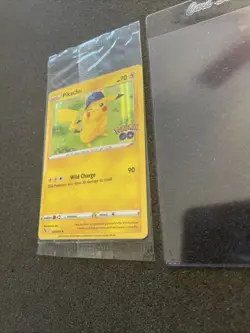 Pokemon/Pokemon GO Prerelease Pikachu Holo Foil Promo Card #028/078 Sealed - Image 4