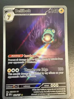 Pokemon TCG Bellibolt Card 201/197 Obsidian Flames Series NM - Image 1