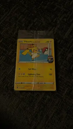 Pikachu On the Ball Pokemon TCG Card 001/005 UK Exclusive, New and Sealed - Image 1