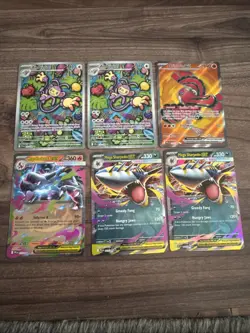 Pokemon Mega Evolution Phantasmal Flames Lot Of 6 Ex Cards Near Mint / Mint - Image 1