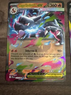 Pokemon Mega Evolution Phantasmal Flames Lot Of 6 Ex Cards Near Mint / Mint - Image 5