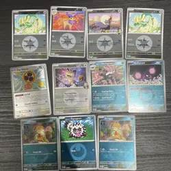 Pokemon bundle Ascended Heroes Reverse Holo bundle DARK + COLOURLESS 11 x card - Image 1