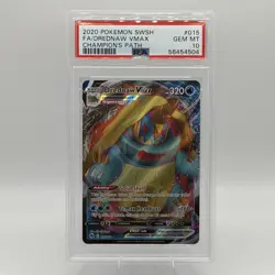 2020 Pokemon Champion's Path DREDNAW VMAX #015 Full Art GEM MINT PSA 10 - Image 1