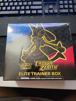 Pokemon TCG Crown Zenith Elite Trainer Box New Sealed - Image 1