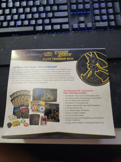 Pokemon TCG Crown Zenith Elite Trainer Box New Sealed - Image 4