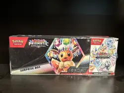 Pokemon TCG Prismatic Evolutions Surprise Box and Booster Bundle - Image 1
