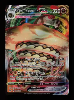 Sandaconda VMAX 090/198 Ultra Rare Holo SWSH06: Chilling Reign Pokemon Card - Image 1