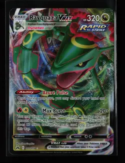 Rayquaza VMAX 102/159 Ultra Rare Holo Crown Zenith Pokemon Card - Image 1