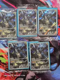 5x LOT N's Zekrom #31 Pokemon Promo - Ascended Heroes SEALED - Image 1