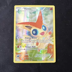 Pokemon TCG - Victini - XY117 Mythical Collection Full Art - Black Star Promo LP - Image 1