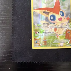 Pokemon TCG - Victini - XY117 Mythical Collection Full Art - Black Star Promo LP - Image 3