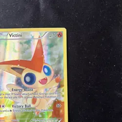 Pokemon TCG - Victini - XY117 Mythical Collection Full Art - Black Star Promo LP - Image 5