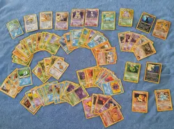 Lot of *DAMAGED* Pokemon Cards - - Image 1