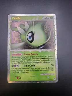 Pokemon TCG Celebi Prime Ultra Rare Holo Triumphant 92/102 English - Image 1