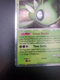 Pokemon TCG Celebi Prime Ultra Rare Holo Triumphant 92/102 English - Image 5