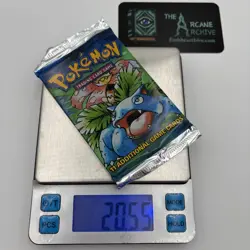 1999 Pokemon Base Set Unlimited Venusaur Art Booster Pack, 20.55g Vintage - Image 1