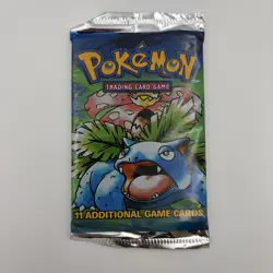 1999 Pokemon Base Set Unlimited Venusaur Art Booster Pack, 20.55g Vintage - Image 3