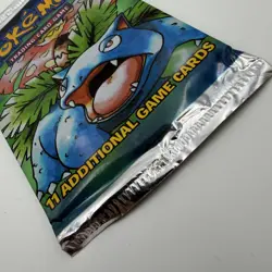 1999 Pokemon Base Set Unlimited Venusaur Art Booster Pack, 20.55g Vintage - Image 5