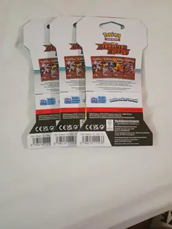 Pokemon TCG Scarlet & Violet Destined Rivals SV10 Booster Pack Lot of 3... - Image 2