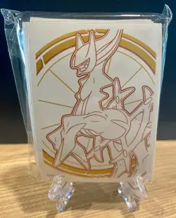 NEW Pokemon Arceus Brilliant Stars Sleeves from ETB 65 Sealed - Image 1