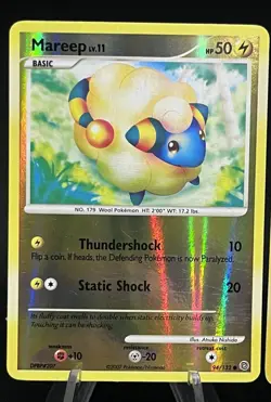 👑YOOO! Ampharos, Flaaffy, Mareep, Pokemon Lot. Mid-Era| Stamps| WOTC💥 - Image 2
