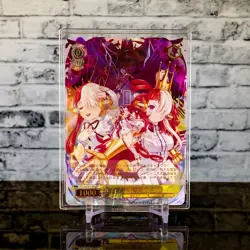 Uta Waifu Card Premium Custom Flash Gold Holo Foil Signature One Piece Anime - Image 2