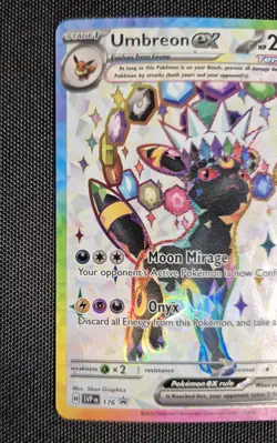 Umbreon ex 176 Black Star Promo Pokemon Card Prismatic Evolutions - Image 3