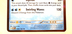 Pokemon Kyogre Rare + FREE extra Rare card! - Image 2