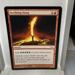 Seething Song Mirrodin Regular MTG TCG CARD NM - Image 1
