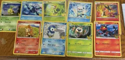 Lot of 9 Pokemon CELEBRATIONS 25th Anniversary First Partner Pack Jumbo Cards - Image 1
